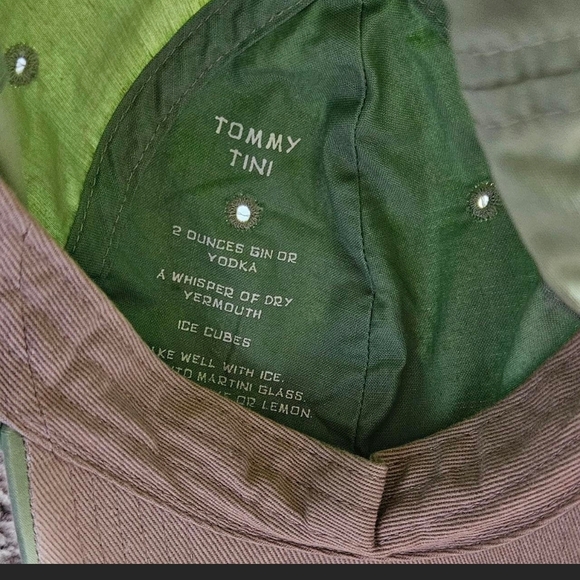 Tommy Bahama Green and Tan Cap with Logo Patch - Picture 8 of 9